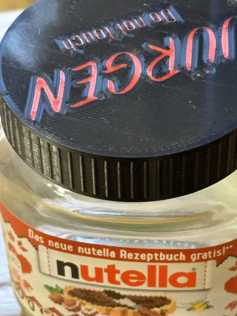 Nắp Nutella tùy biến (Deckel) kèm nắp Halloween – in 3D - Image 10