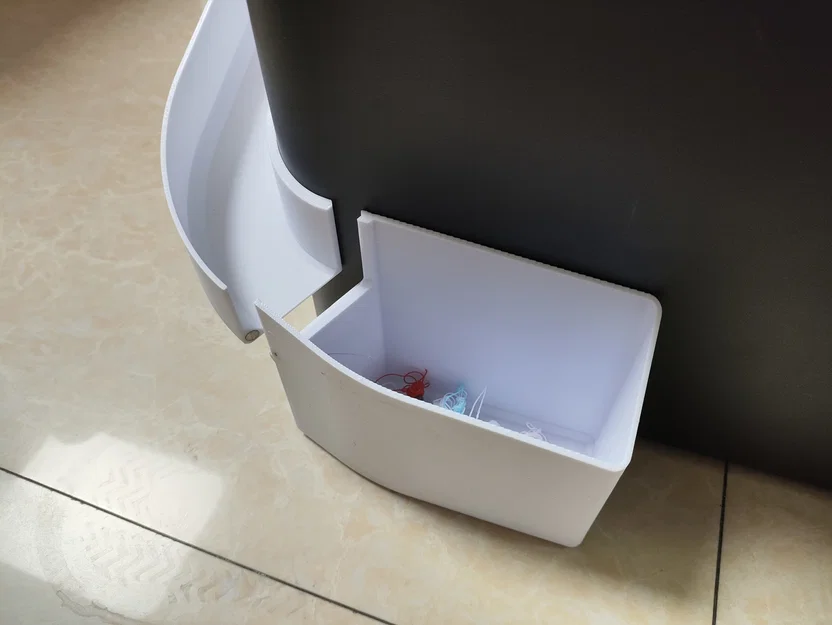 Bambu X1/P1P/P1S Flush/Poop/Bin/Trash – Thùng rác nam châm tháo rời - Image 1