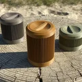 Hộp trang trí có nắp vặn (Decorative Containers with Screw-on Lid) - Thumbnail 2