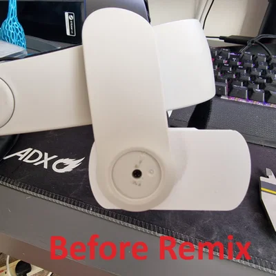 BoboVR M2 sang M3 cho Quest 3 - Bộ chuyển đổi (retrofit) in 3D - Remix