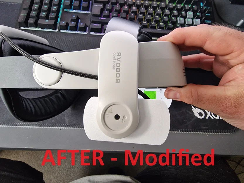 BoboVR M2 sang M3 cho Quest 3 - Bộ chuyển đổi (retrofit) in 3D - Remix - Image 4