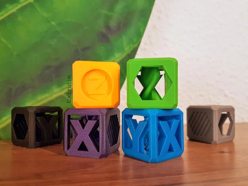 Helix Test Cube / Filament Sample / XYZ Calibration – Khối test 30x30x30mm - Image 1