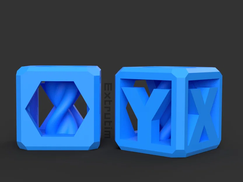 Helix Test Cube / Filament Sample / XYZ Calibration – Khối test 30x30x30mm - Image 2