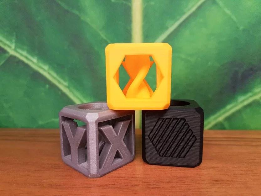 Helix Test Cube / Filament Sample / XYZ Calibration – Khối test 30x30x30mm - Image 3