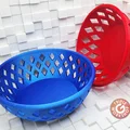 Mẫu khay đựng đồ 3D họa tiết kim cương (Wide Diamond Lattice Bowls) - Thumbnail 1