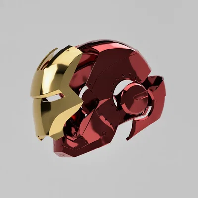 File in 3D Mũ bảo hiểm Iron Man MK2 - Tối ưu cho Cosplay