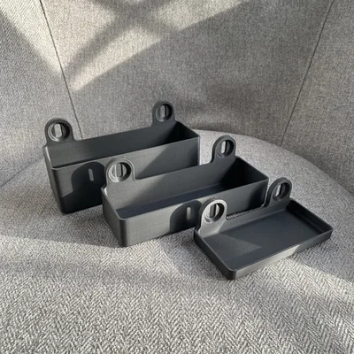 Bộ Bin/Kệ Skadis (Ikea) – Skadis Bin/Shelf Set