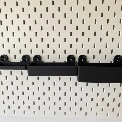 Bộ Bin/Kệ Skadis (Ikea) – Skadis Bin/Shelf Set