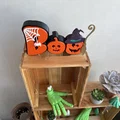 Bảng Chữ “Boo” Halloween (Halloween Boo Sign) - Thumbnail 4