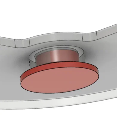 Nắp chụp & vòng giữ cho “Parametric Cable Grommet” (parametric)