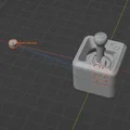 Fidget Móc Khóa Cần Số Custom (Gyroscopic & Magnetic, kèm .blend) - Thumbnail 6