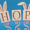 Trang trí bảng đứng “Hoppy Easter” - Thumbnail 2