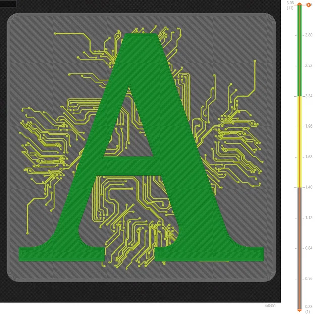 Chữ Monogram PCB (PCB Monogram Letters) - Image 3