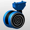 Roller Casters! Bánh xe caster tùy biến cho Cooler Master Qube 500 - Thumbnail 6