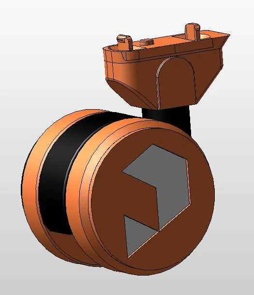 Roller Casters! Bánh xe caster tùy biến cho Cooler Master Qube 500 - Image 7