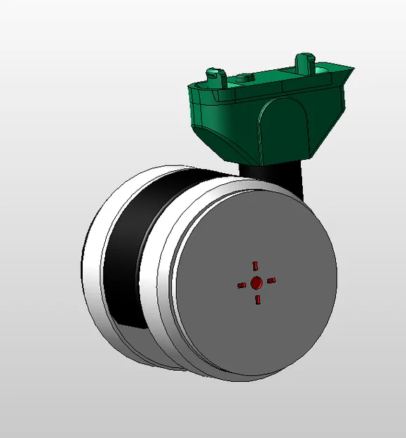 Roller Casters! Bánh xe caster tùy biến cho Cooler Master Qube 500 - Image 10