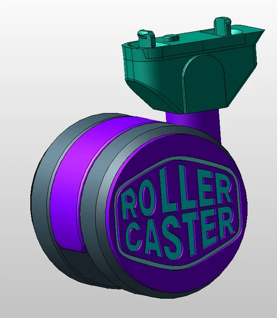 Roller Casters! Bánh xe caster tùy biến cho Cooler Master Qube 500 - Image 13