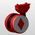 Roller Casters! Bánh xe caster tùy biến cho Cooler Master Qube 500 - Thumbnail 16