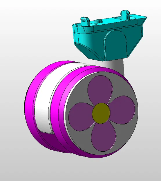Roller Casters! Bánh xe caster tùy biến cho Cooler Master Qube 500 - Image 18
