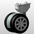 Roller Casters! Bánh xe caster tùy biến cho Cooler Master Qube 500 - Thumbnail 20