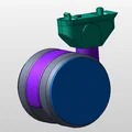 Roller Casters! Bánh xe caster tùy biến cho Cooler Master Qube 500 - Thumbnail 22