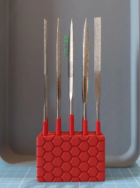 Khay đựng dũa và dụng cụ nhỏ cho bảng treo Honeycomb (lỗ 5mm) - Image 1
