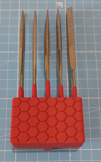 Khay đựng dũa và dụng cụ nhỏ cho bảng treo Honeycomb (lỗ 5mm) - Image 2