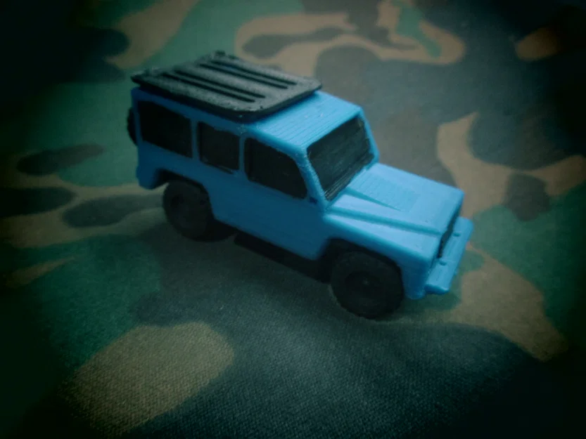 Mô hình xe Land Rover Defender in 3D thu nhỏ cực chất - Image 3