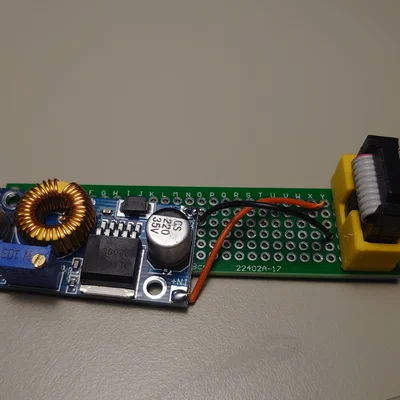 Khung IDC 10 pin Male Box Header 2x5 pin Connector (in 3D)