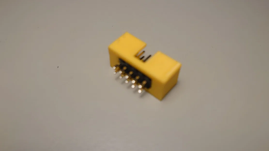 Khung IDC 10 pin Male Box Header 2x5 pin Connector (in 3D) - Image 3