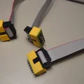 Khung IDC 10 pin Male Box Header 2x5 pin Connector (in 3D) - Thumbnail 5