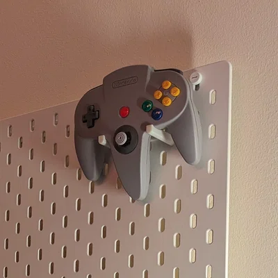 Ngàm treo tay cầm N64 cho Skadis (Skadis N64 Controller Mount)