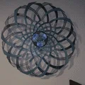 Kinetic sculpture chạy bằng lò xo (spring powered) - Thumbnail 1