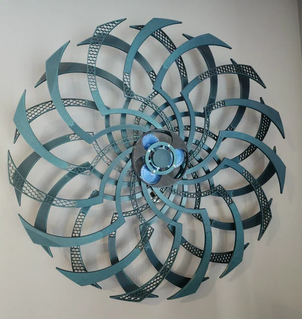 Kinetic sculpture chạy bằng lò xo (spring powered) - Image 2