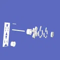 Kinetic sculpture chạy bằng lò xo (spring powered) - Thumbnail 8