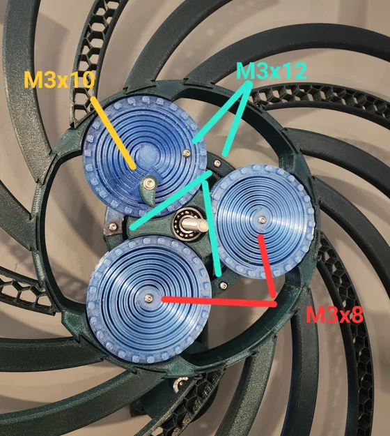 Kinetic sculpture chạy bằng lò xo (spring powered) - Image 12