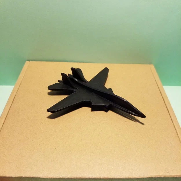 Mô hình máy bay chiến đấu F-14 đơn giản - File in 3D - Image 3