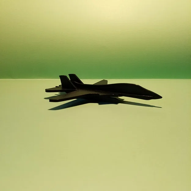 Mô hình máy bay chiến đấu F-14 đơn giản - File in 3D - Image 5