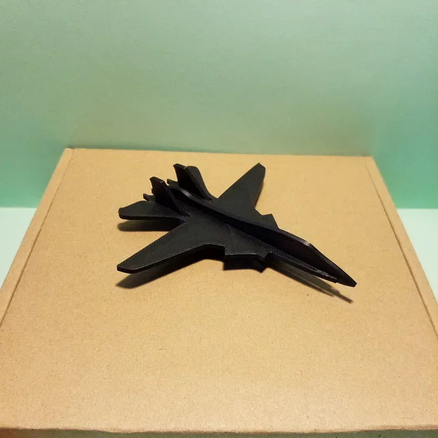 Mô hình máy bay chiến đấu F-14 đơn giản - File in 3D - Image 7