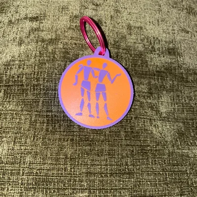 Dấu Hiệu 12 Cung Hoàng Đạo - Móc Khóa (Key Chain/Key Ring/Key Tag)