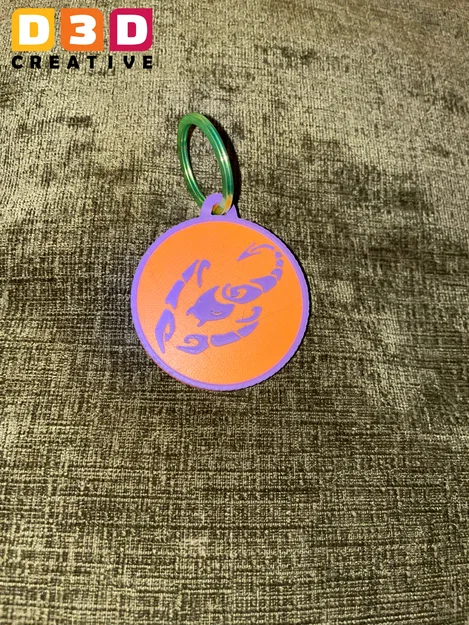 Dấu Hiệu 12 Cung Hoàng Đạo - Móc Khóa (Key Chain/Key Ring/Key Tag) - Image 9