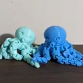 Bạch Tuộc Nhí Dễ Thương Xoay Tròn (Spinning Cute Little Octopus) - Thumbnail 1