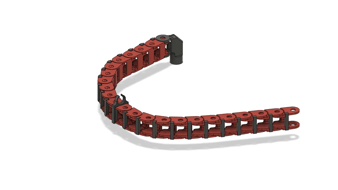 Bambu Lab P1P Printable Cable Drag Chain (xích dẫn cáp in 3D) - Image 2