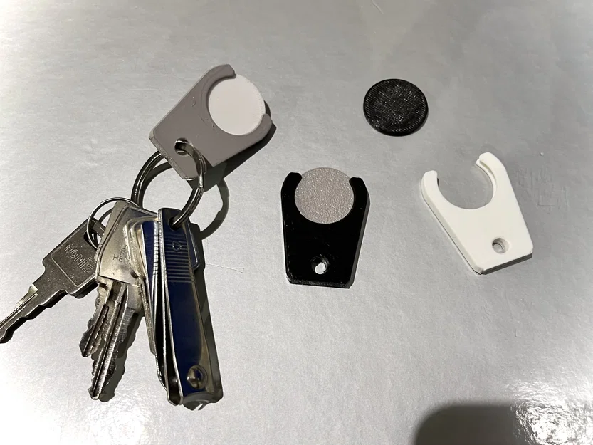 Đồng xu nhựa cho xe đẩy siêu thị (Shopping Cart Chip) in 3D tiện lợi - Image 1