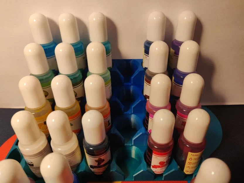 Kệ để chai Alcohol Ink/Paint (21mm) – 24 chai - Image 3
