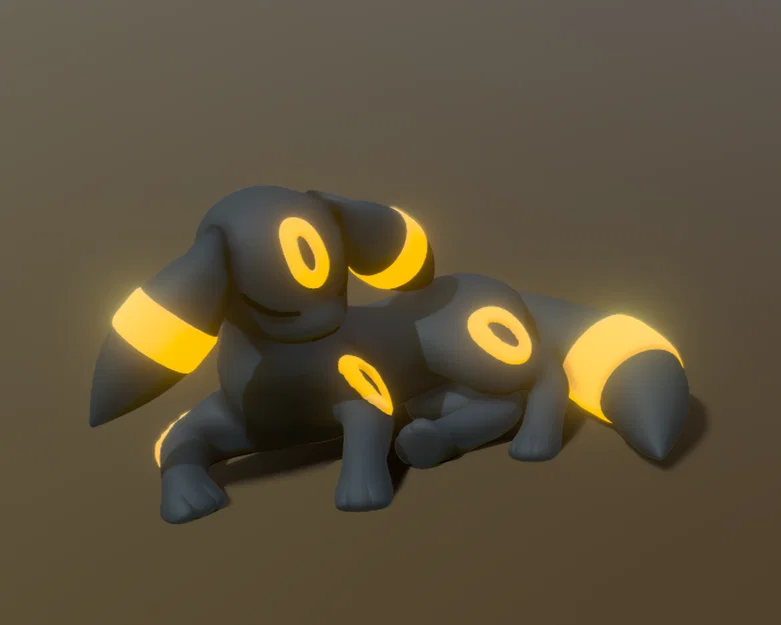 Umbreon nằm ngủ (Napping Umbreon) - Image 2