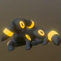 Umbreon nằm ngủ (Napping Umbreon) - Thumbnail 2