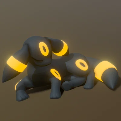 Umbreon nằm ngủ (Napping Umbreon)