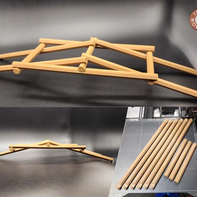 Bộ Xếp Hình Cầu DaVinci (DaVinci Bridge Puzzle Set)
