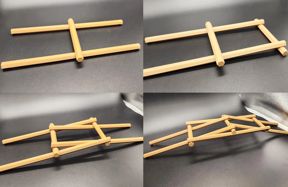 Bộ Xếp Hình Cầu DaVinci (DaVinci Bridge Puzzle Set) - Image 2